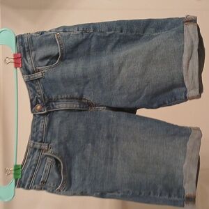 Medium Wash Jean Shorts